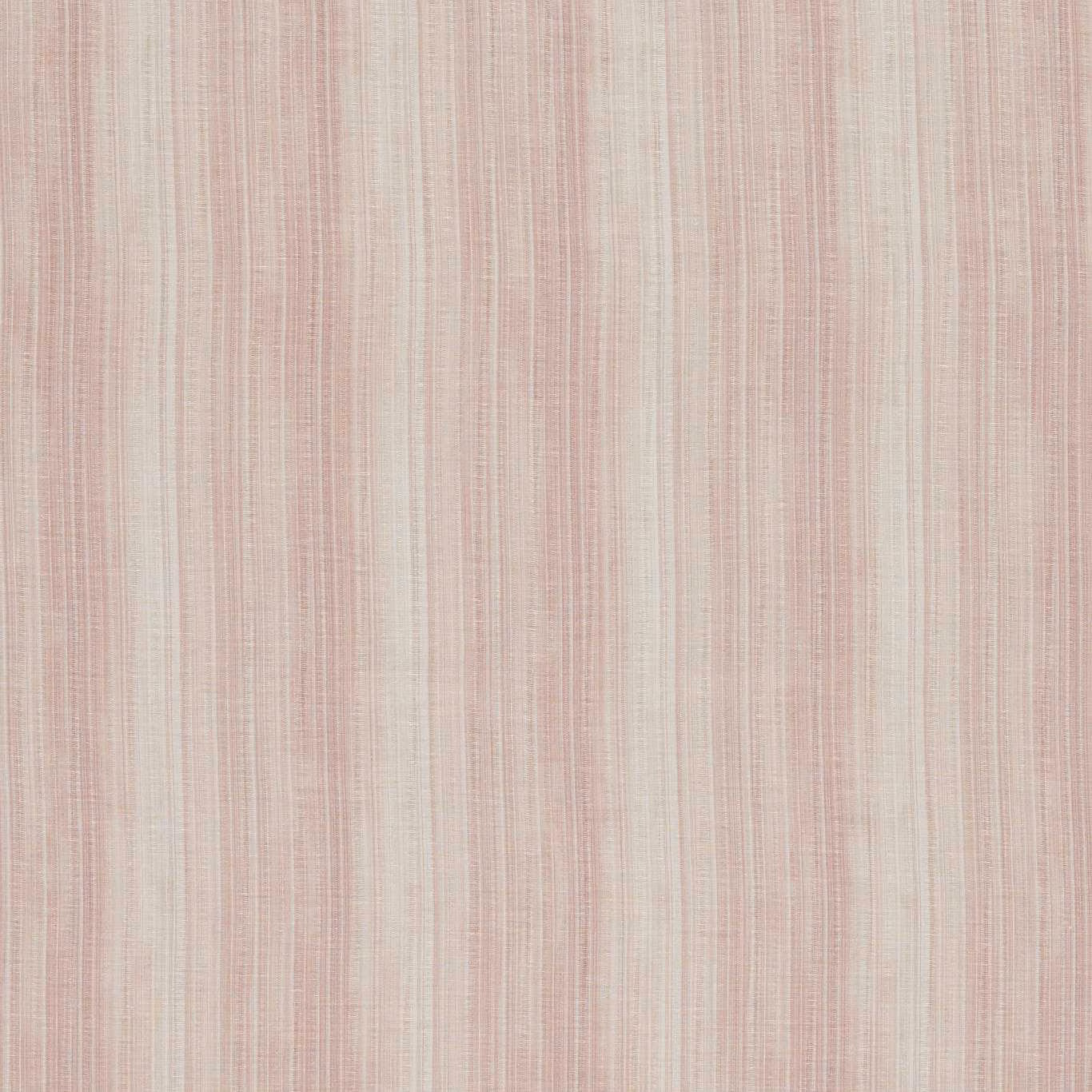 Blush pink and ivory sheer weave with fine vertical striations
