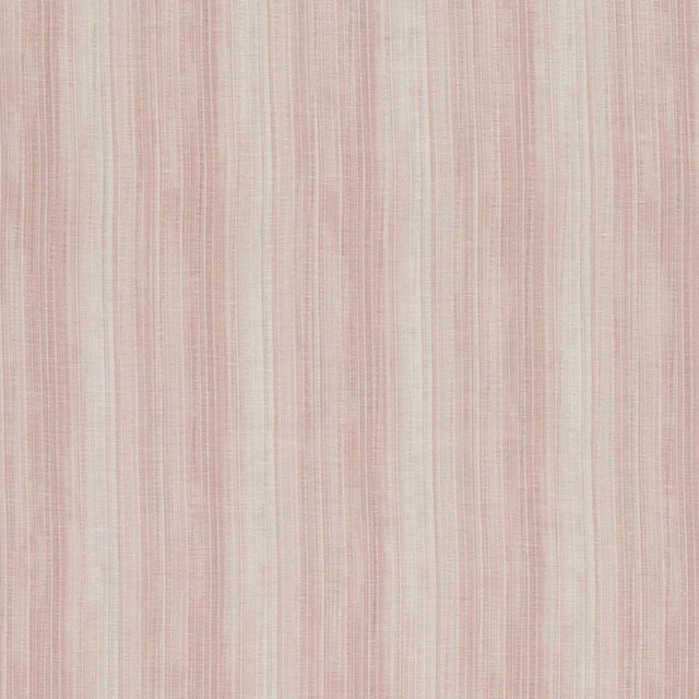 Blush pink and ivory sheer weave with fine vertical striations