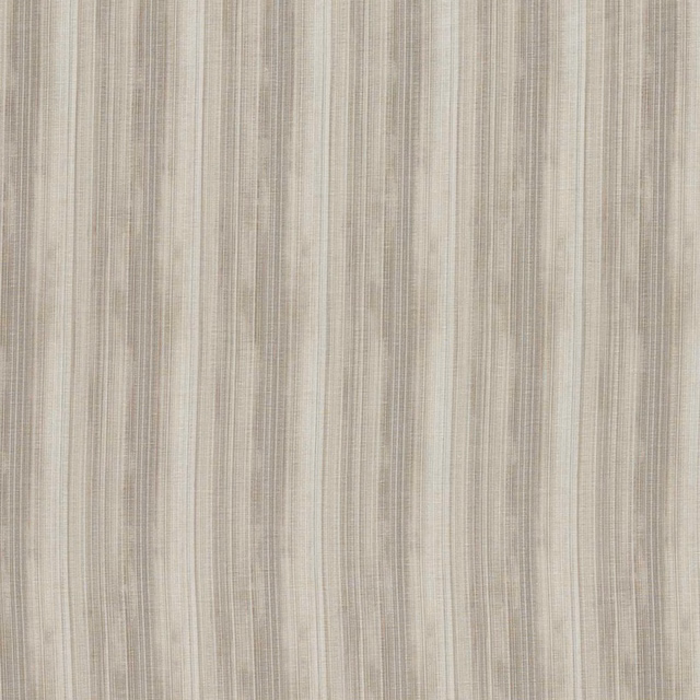 Pale greige sheer with fine vertical striations and a softly textured surface