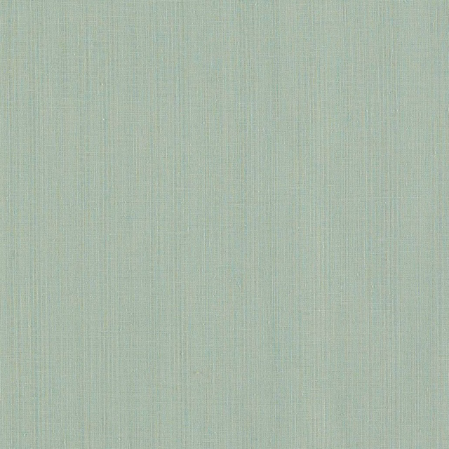 Pale duckegg aqua fabric with fine vertical woven texture and subtle slub variation