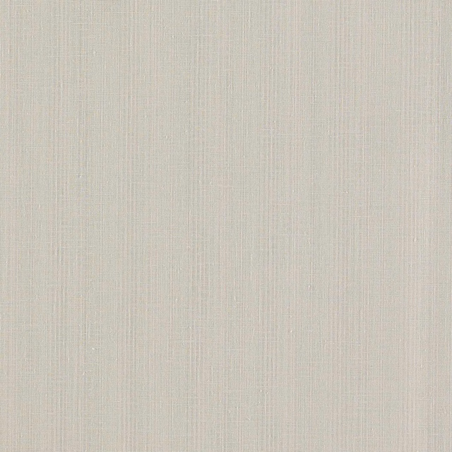 Pale pebble taupe textile with fine vertical striations and softly slubbed surface