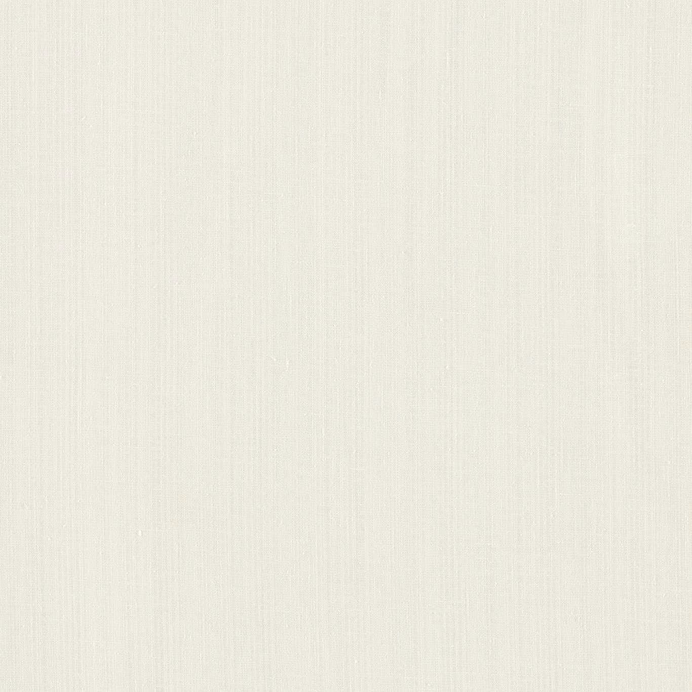 Pale ivory fabric swatch with delicate vertical striations and a softly woven texture