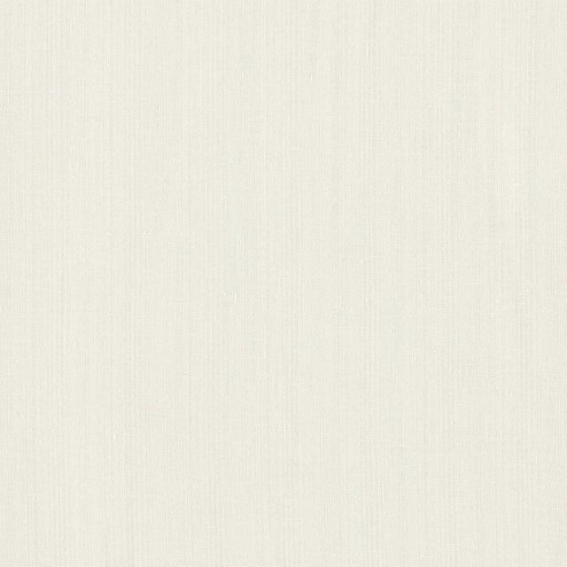 Pale ivory fabric swatch with delicate vertical striations and a softly woven texture