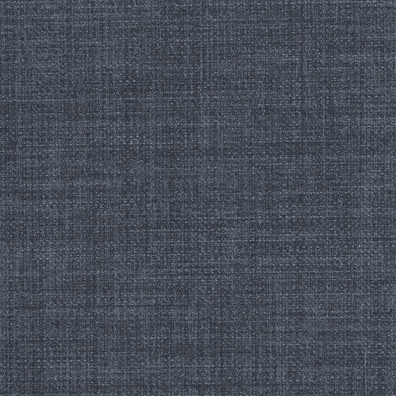 Deep slate blue-grey woven swatch with subtle charcoal crosshatch texture
