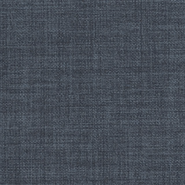 Deep slate blue-grey woven swatch with subtle charcoal crosshatch texture