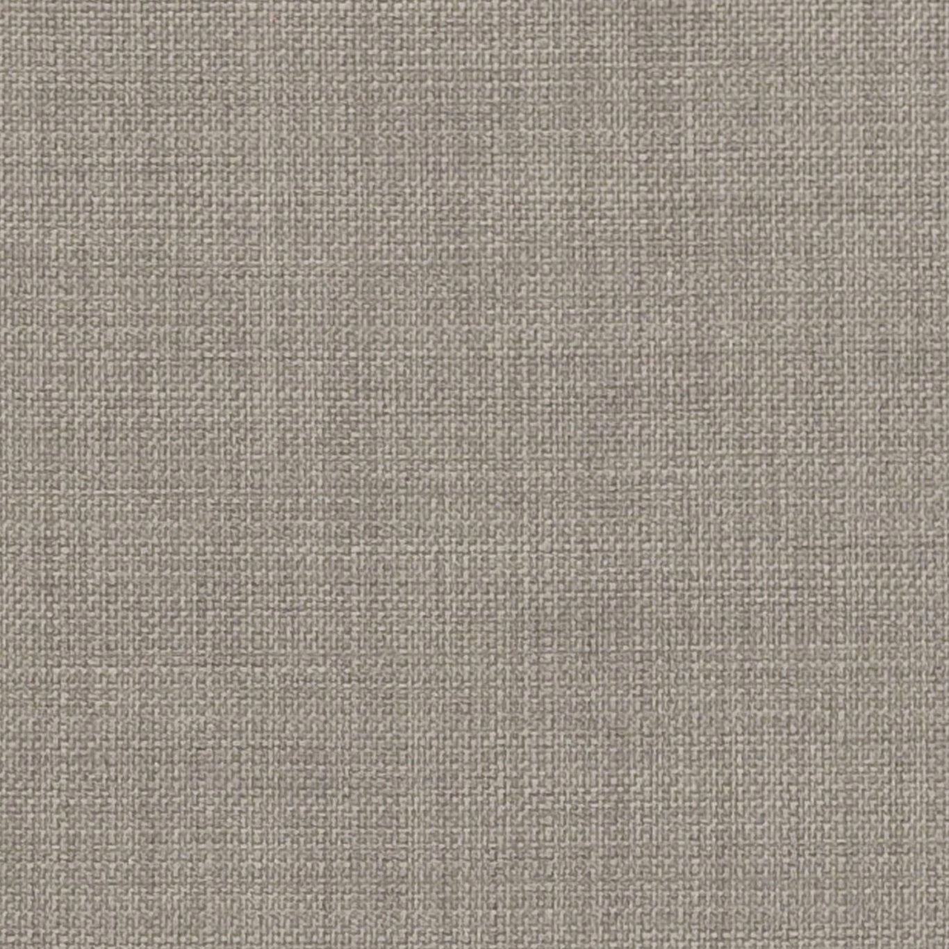 Close-up of ash-grey taupe fabric with a fine woven crosshatch texture