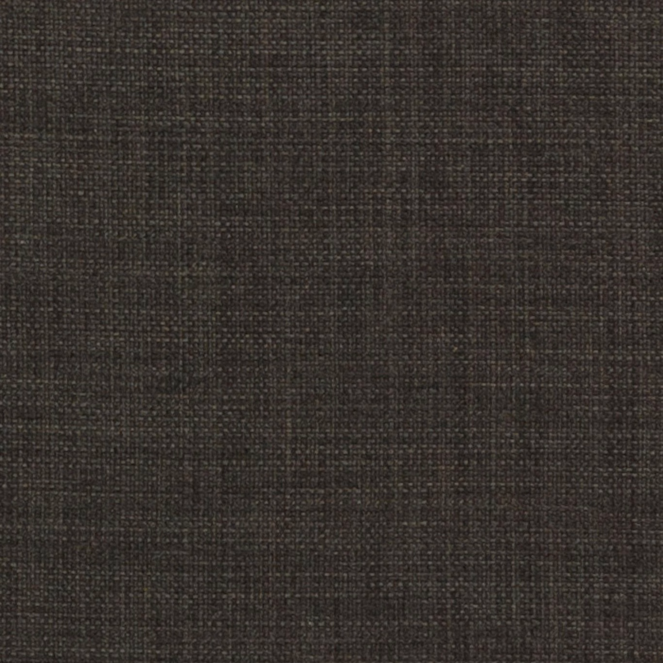 Dark charcoal plain weave with subtle brown-grey crosshatch texture in close-up