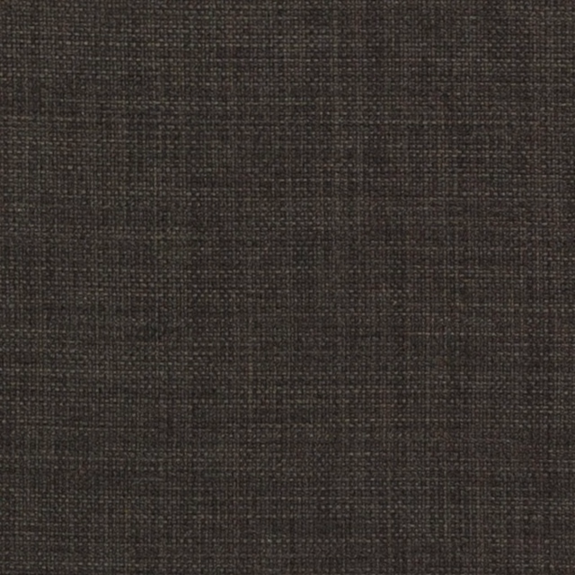 Dark charcoal plain weave with subtle brown-grey crosshatch texture in close-up