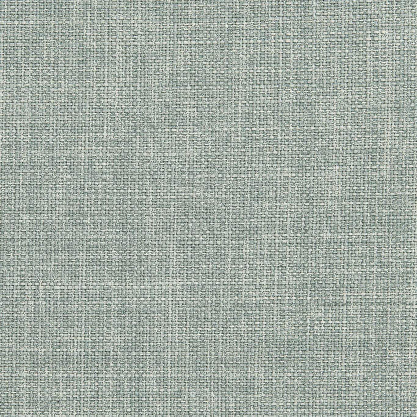 Close-up of pale blue-grey green fabric with a fine irregular crossweave