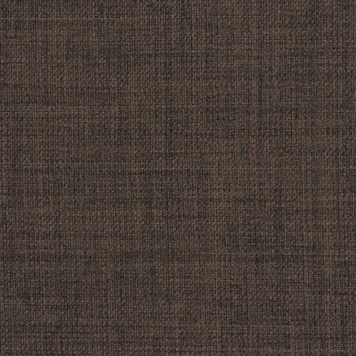 Deep cocoa brown woven textile with subtle vertical slubs and a crosshatched surface