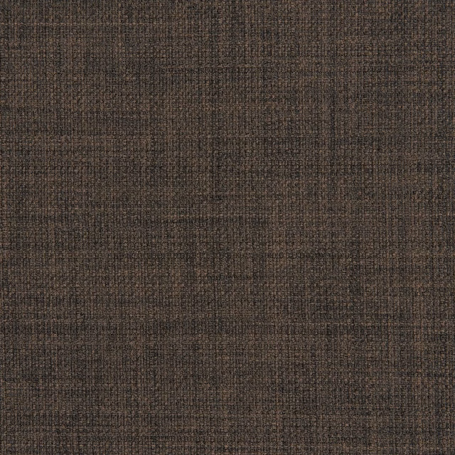 Deep cocoa brown woven textile with subtle vertical slubs and a crosshatched surface
