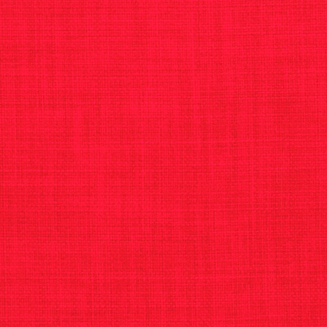 Vivid cranberry-red plain weave with fine crosshatch texture and subtle tonal variation