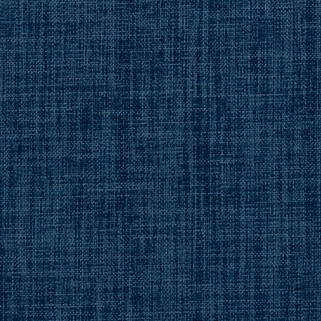 Deep denim-blue woven swatch with irregular crosshatch texture and subtle tonal streaks