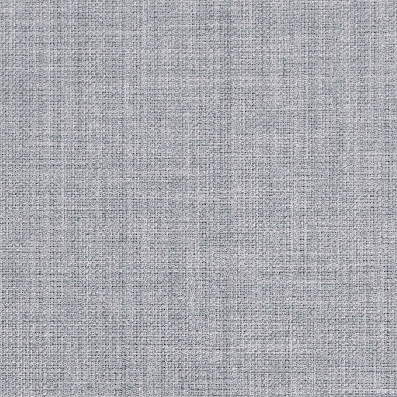 Close-up of cool dove-grey plain weave with fine crosshatched textile texture
