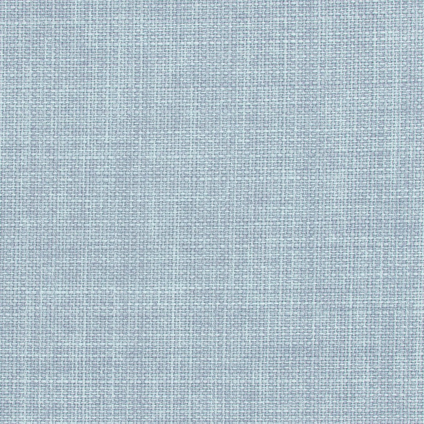 Pale duck-egg blue woven textile with fine grey-white crosshatch texture