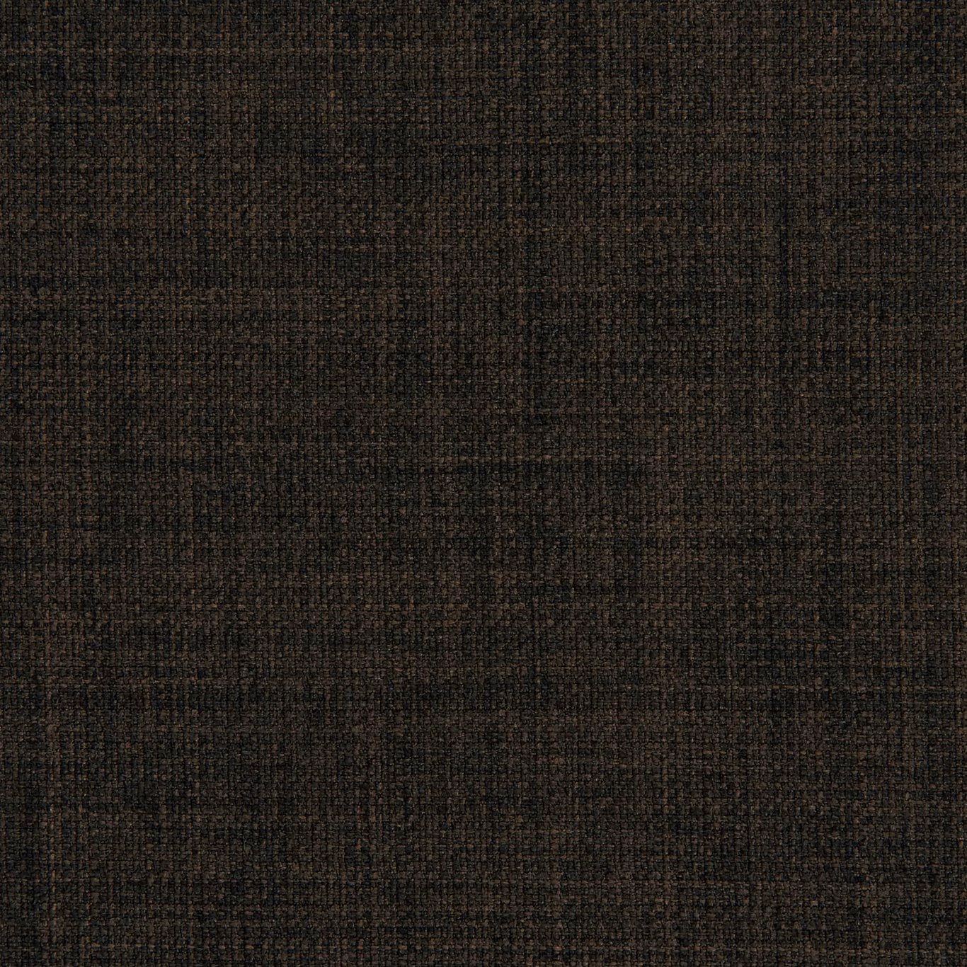Deep earthy brown woven textile with subtle charcoal crosshatch texture