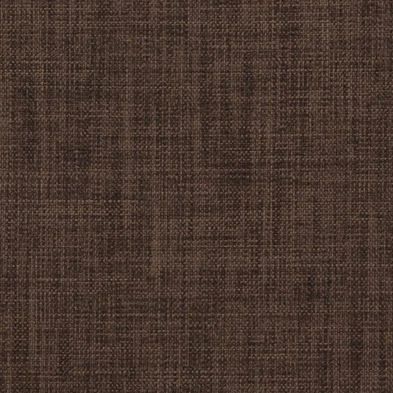 Deep espresso brown woven fabric with a subtle irregular tonal grid texture