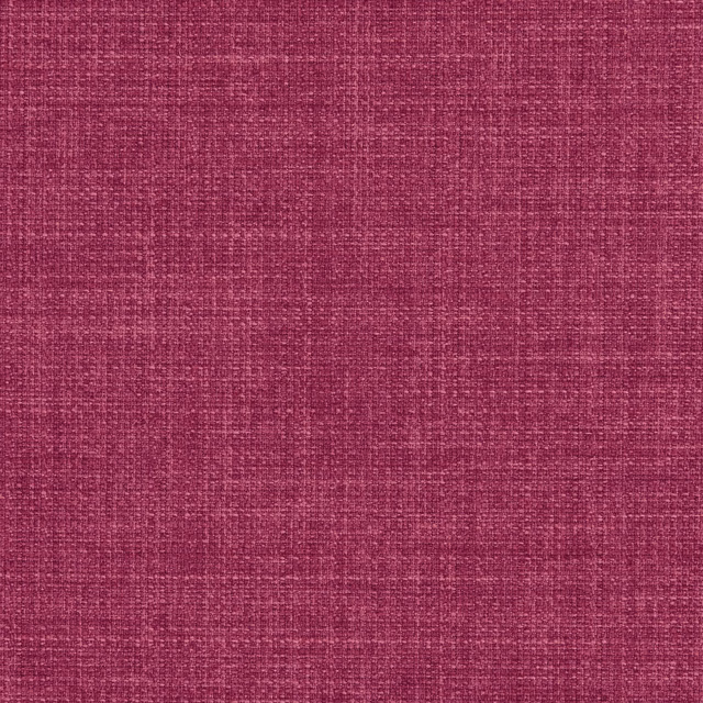 Close-up of saturated fuchsia woven fabric with fine crosshatched texture and tonal depth