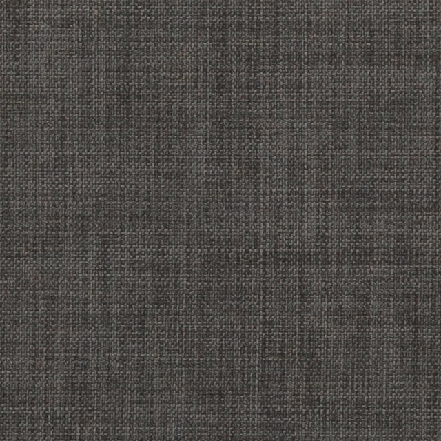 Deep graphite grey crosswoven textile with softly mottled, tactile surface
