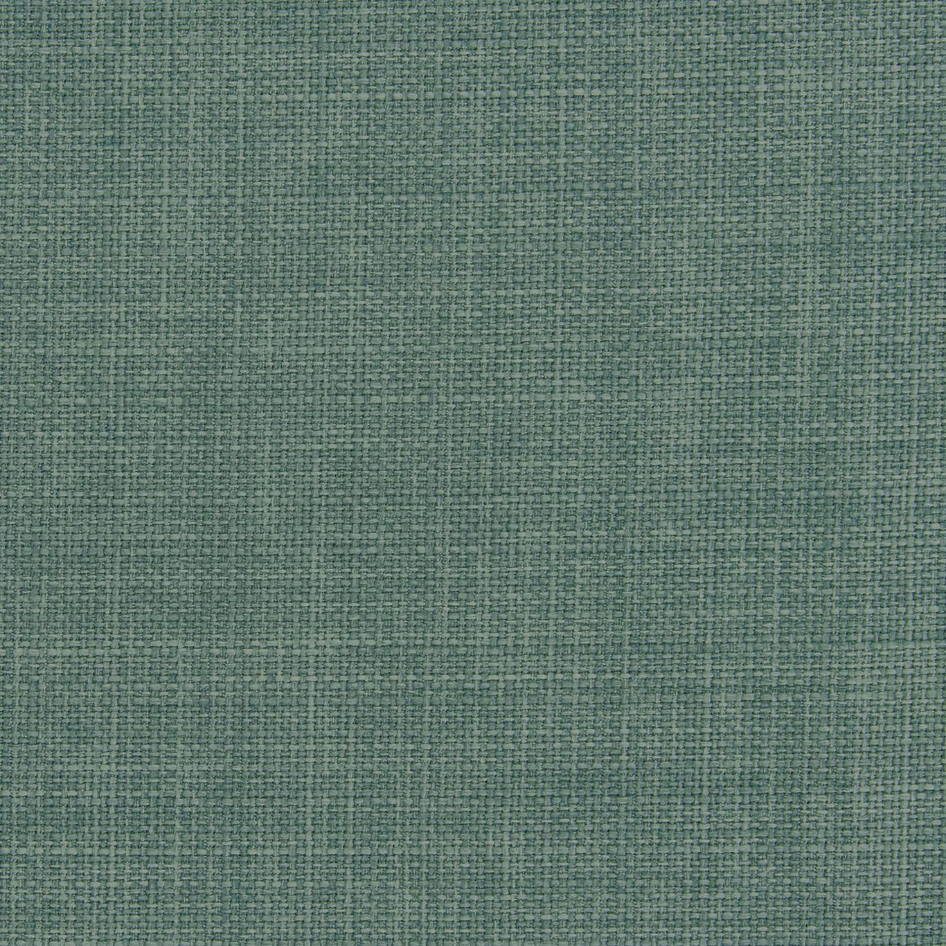 Muted mineral teal woven fabric with fine crosshatch texture and subtle tonal variation