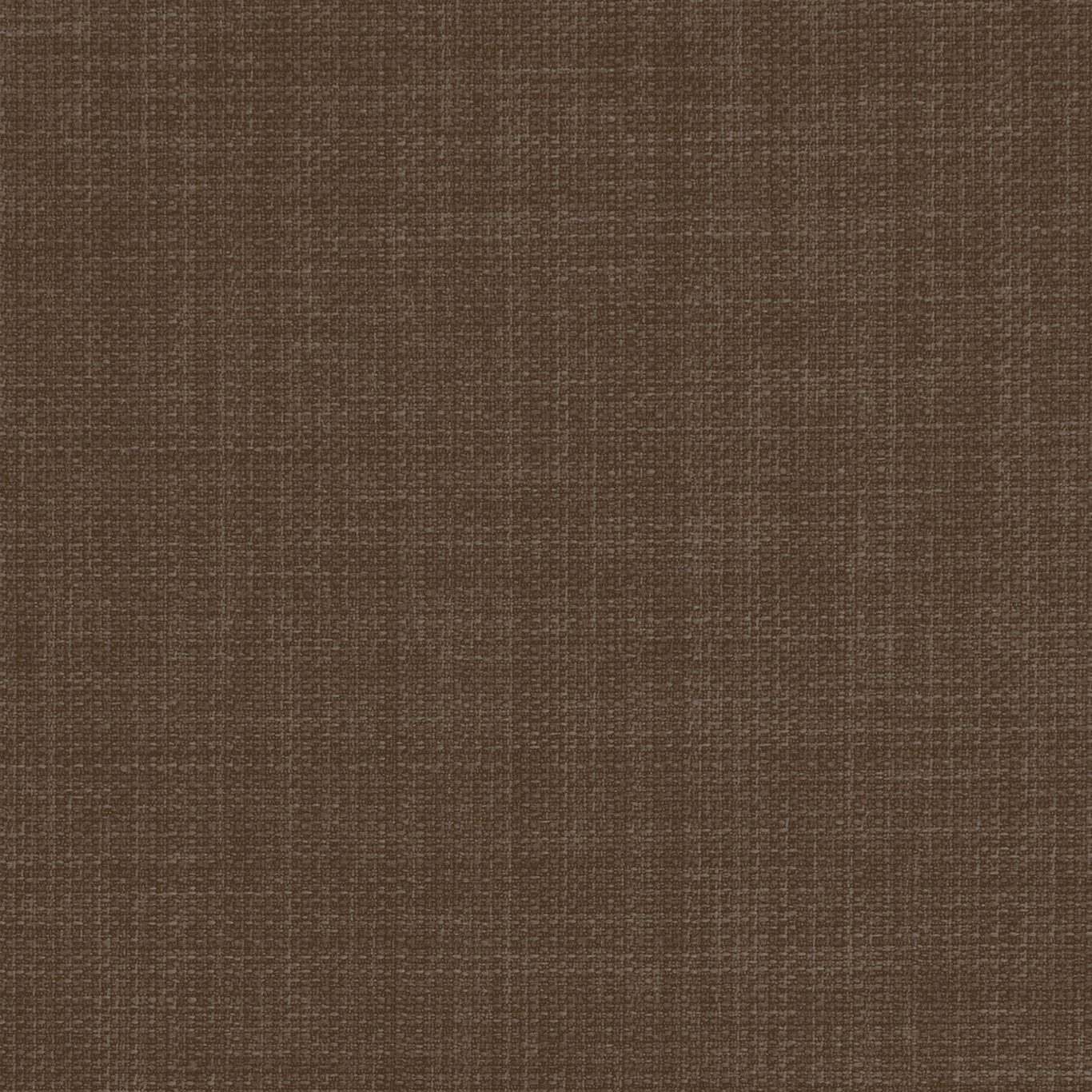 Warm pecan-brown Linoso II fabric with a dense, subtly crosshatched woven texture