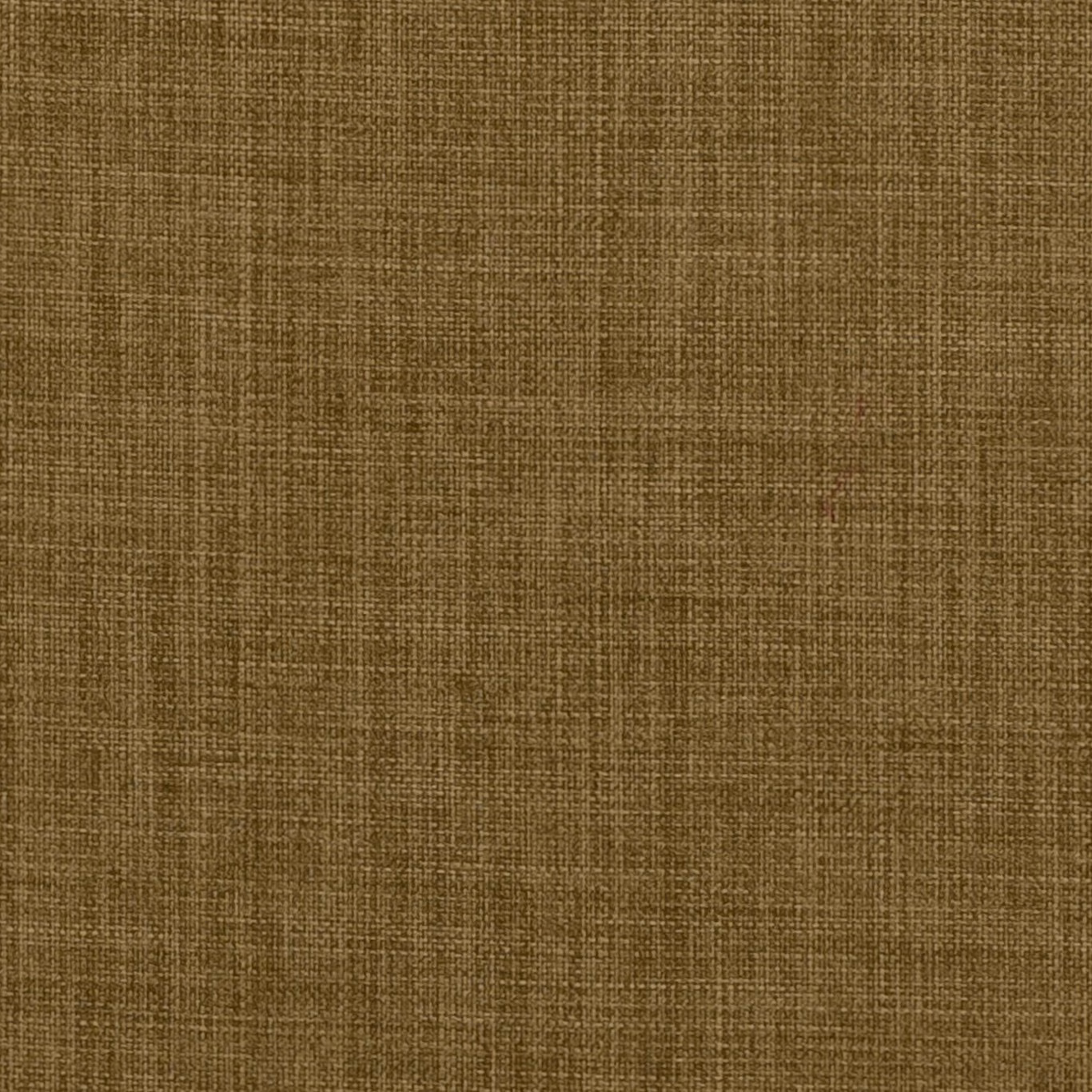 Muted pesto olive fabric with fine brown crosshatch weave and softly varied texture