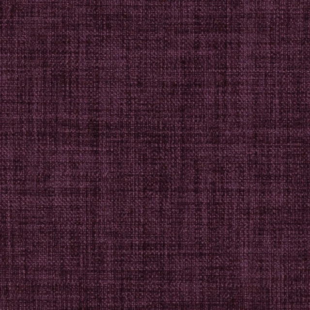Deep petunia-plum woven fabric showing a fine crosshatched texture and tonal flecks