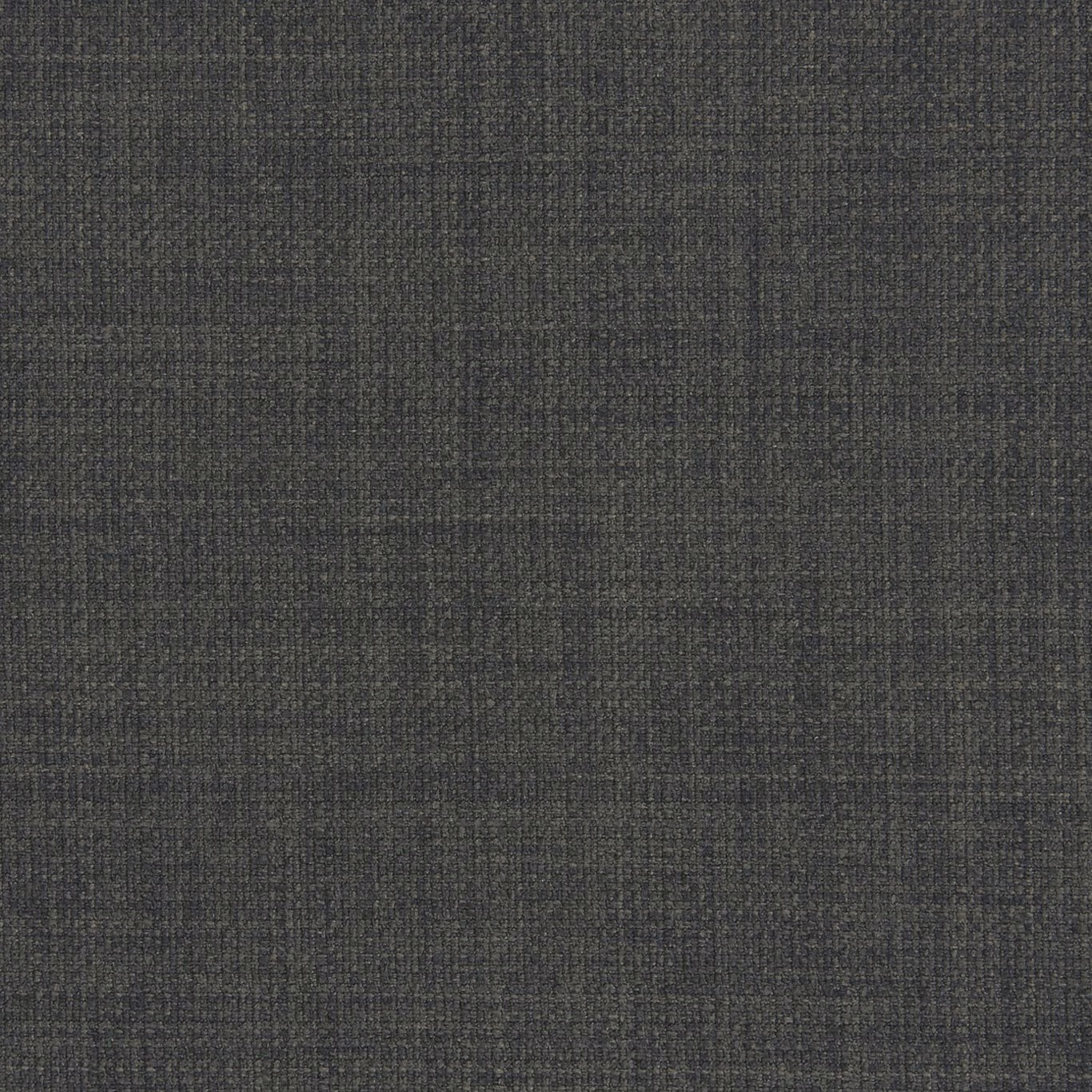 Close-up of charcoal smoke-grey fabric with a fine, subtly crosswoven texture