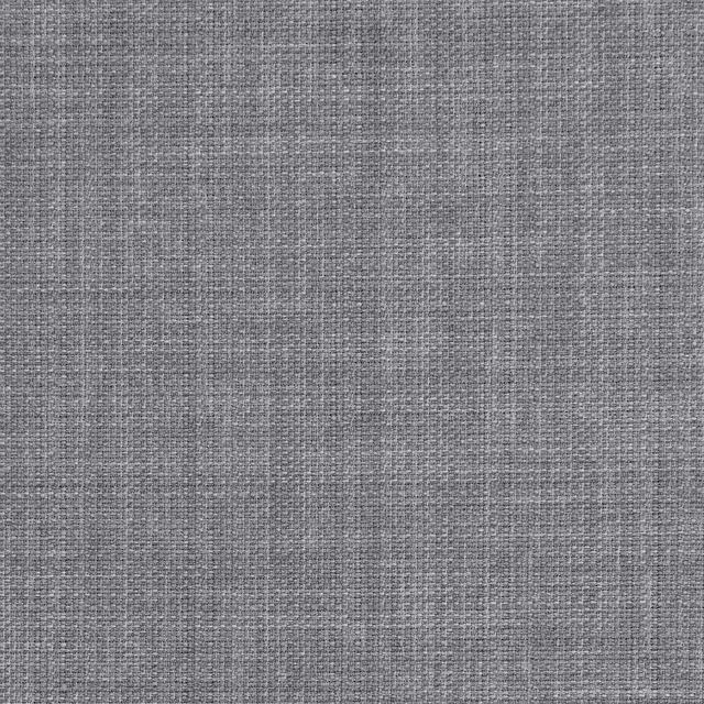 Cool storm-grey fabric swatch showing a fine, tightly crosswoven texture