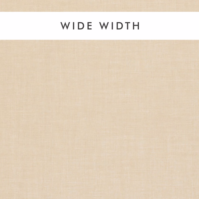 Pale buff wide-width textile with subtle cream crossweave and softly textured surface