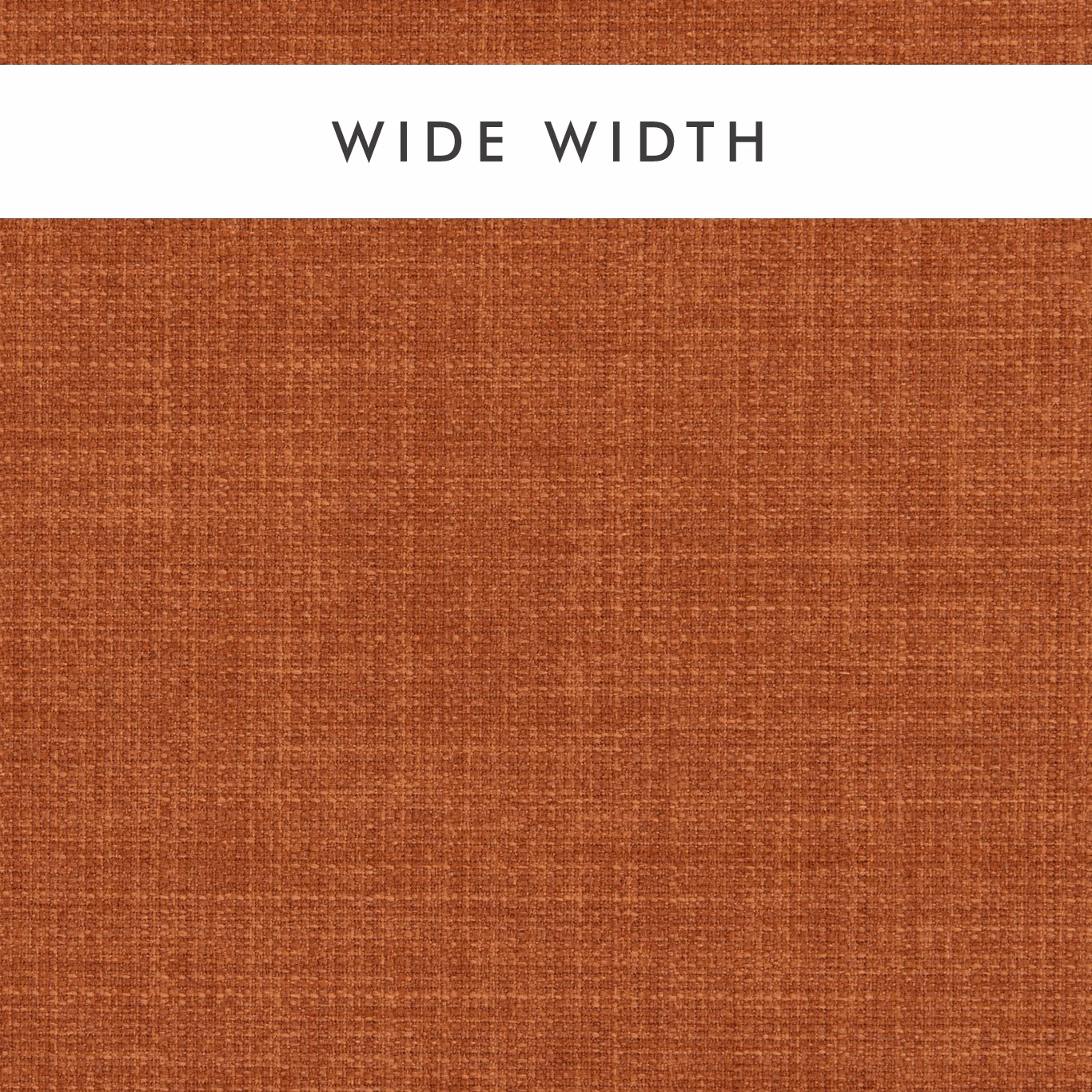 Warm cayenne terracotta fabric showing a fine, softly irregular crosshatched weave