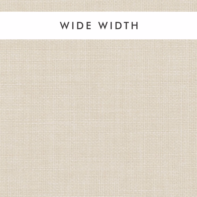 Pale cream fabric with a fine oatmeal crosshatch weave and softly matte surface