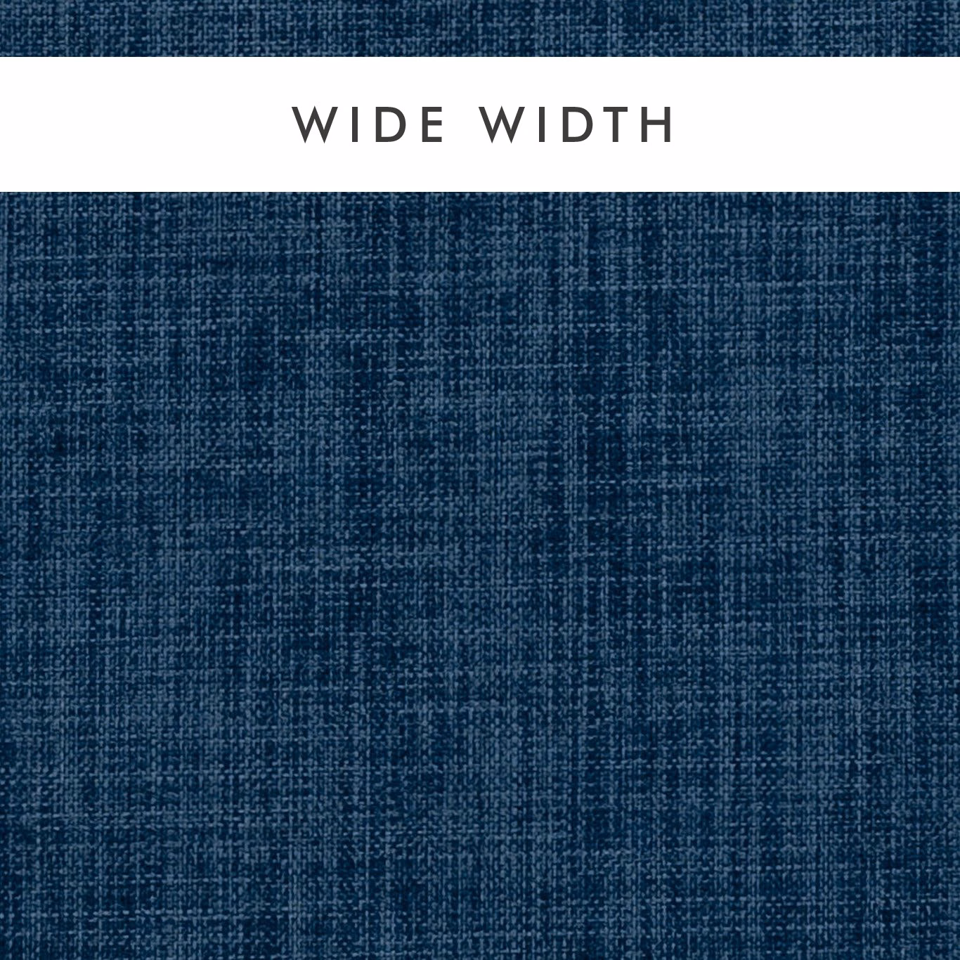 Close view of dark denim-blue textile with fine crossweave and vertical slubs