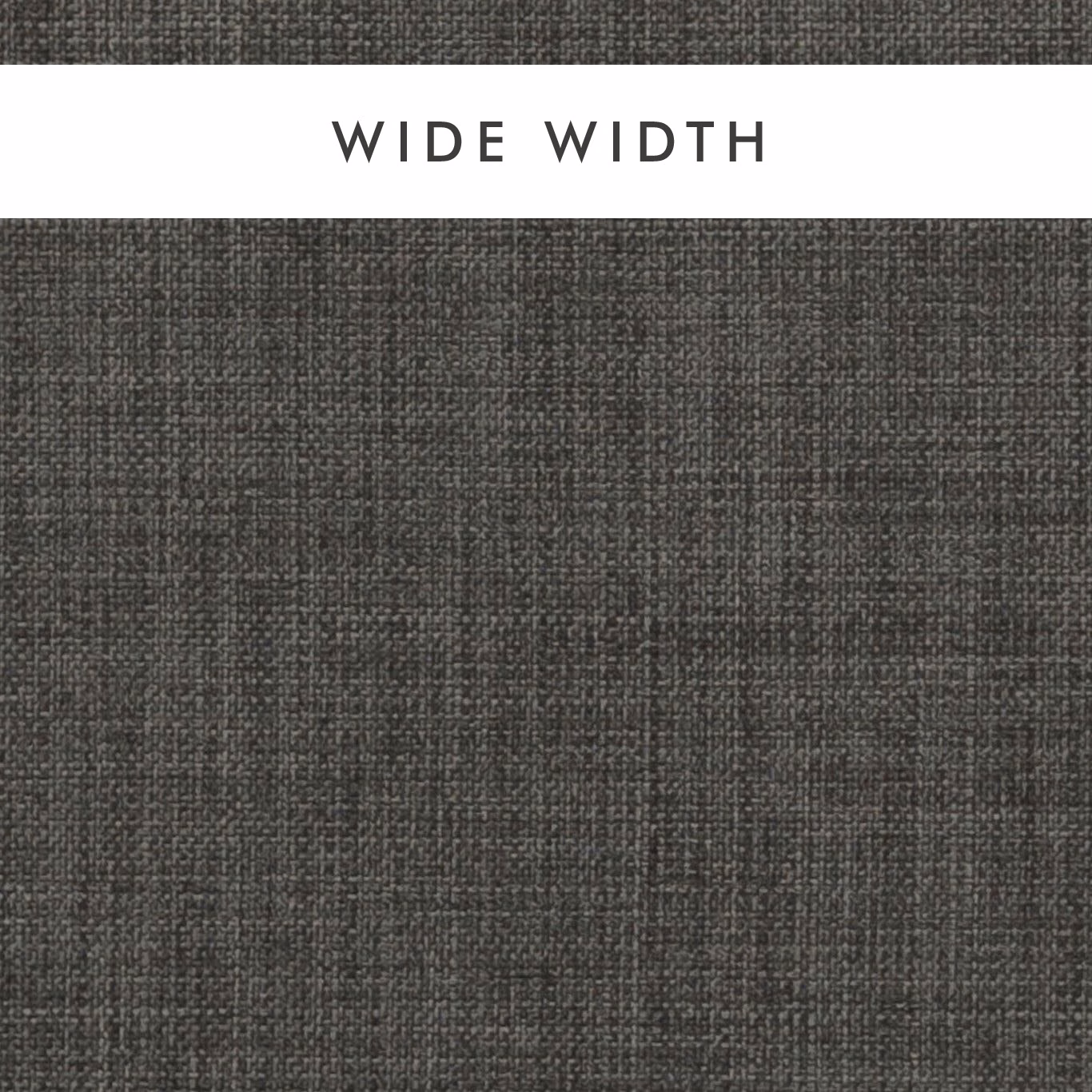 Close-up of dark graphite grey fabric with a softly irregular woven texture