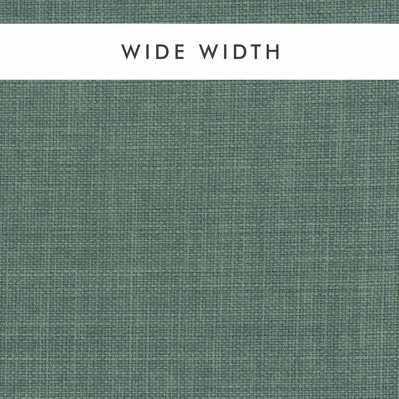 Muted mineral blue-green fabric with a fine tactile crosshatch weave