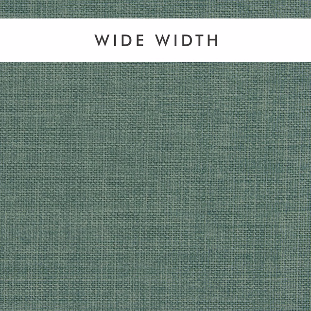 Muted mineral blue-green fabric with a fine tactile crosshatch weave