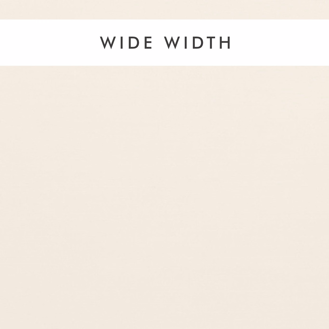 Warm natural ivory plain weave with a barely visible, even textile texture