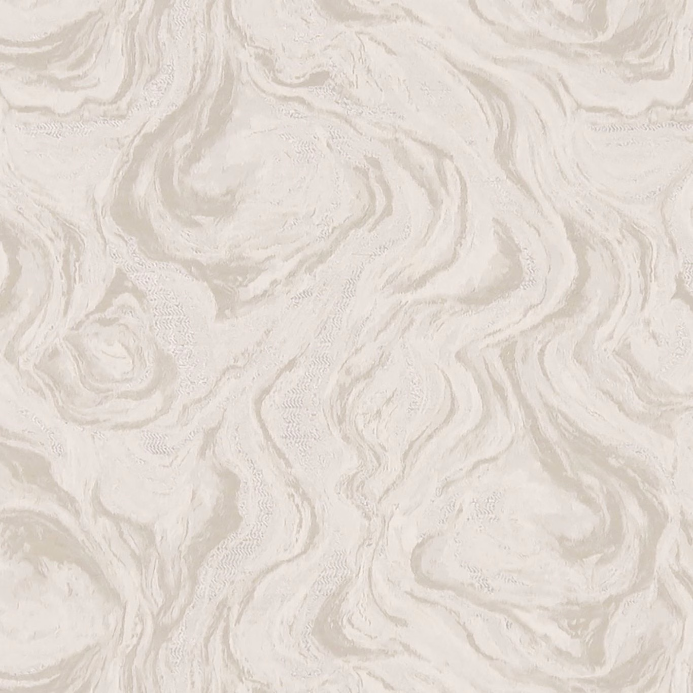 Warm champagne ivory textile with pale taupe marbled swirls and subtle woven texture