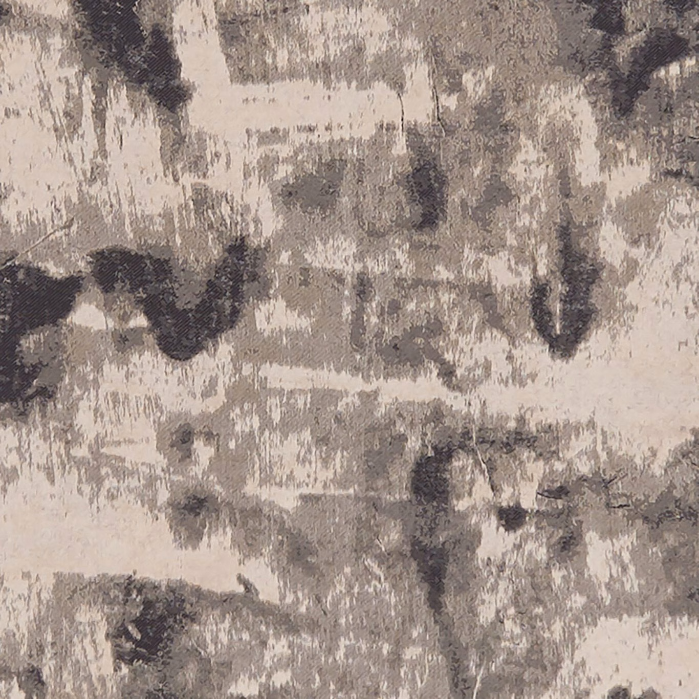 Charcoal and chalk abstract brushwork with a softly textured woven surface