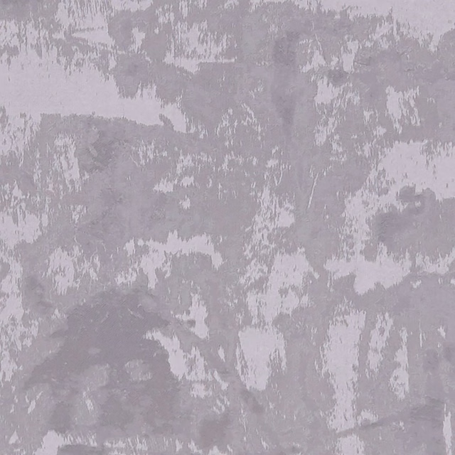 Pale lilac-grey pewter textile with smoky, distressed vertical mottling