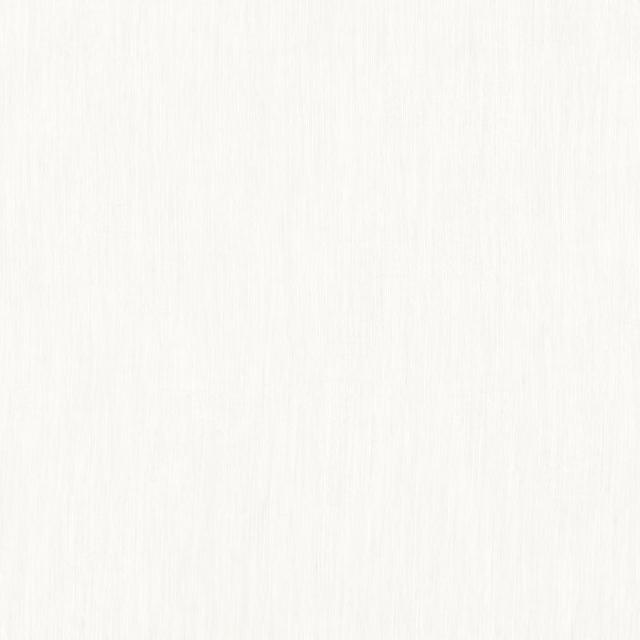 Chalk-white sheer swatch with fine vertical striations and a softly translucent surface
