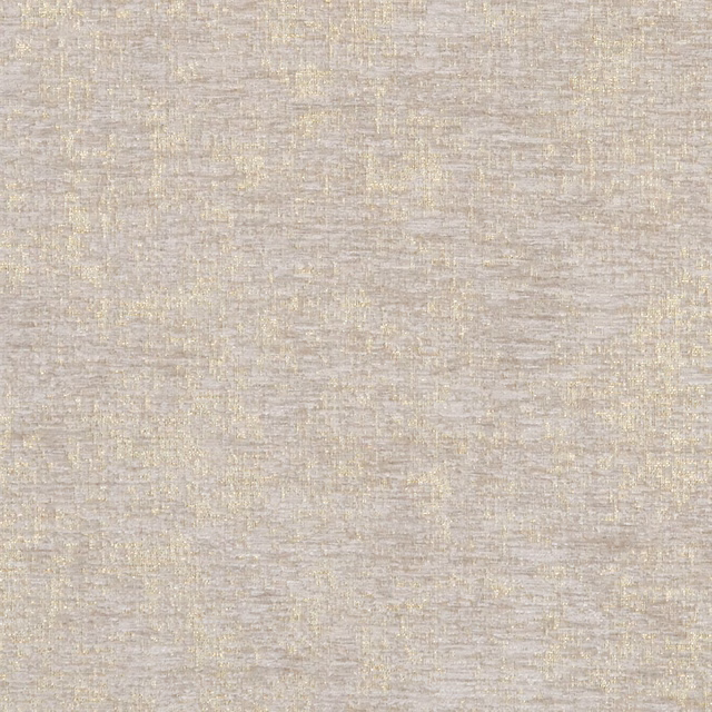 Pale champagne gold woven textile with fine horizontal striations and softly shimmering flecks