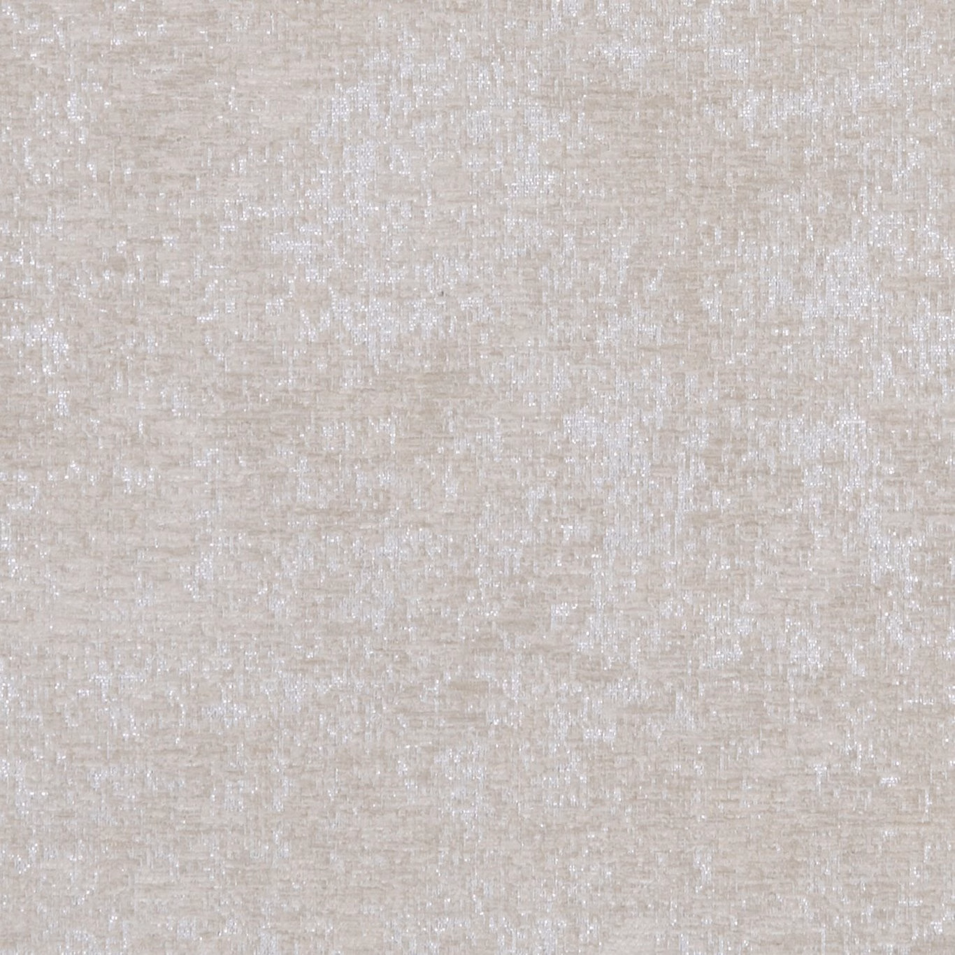 Pale linen-beige woven swatch with fine silvery threads and softly irregular texture