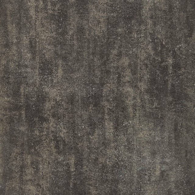 Charcoal-black wallpaper with mottled grey vertical bands and fine mineral-like texture