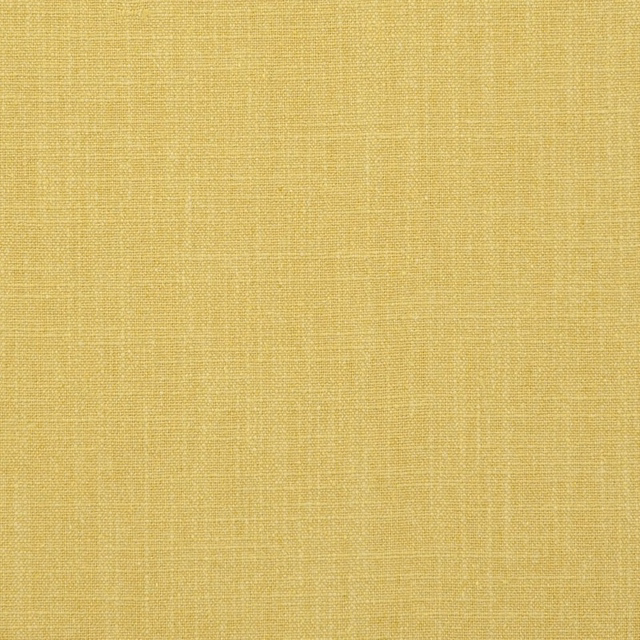 Warm acacia-yellow plain weave with fine crosshatched texture