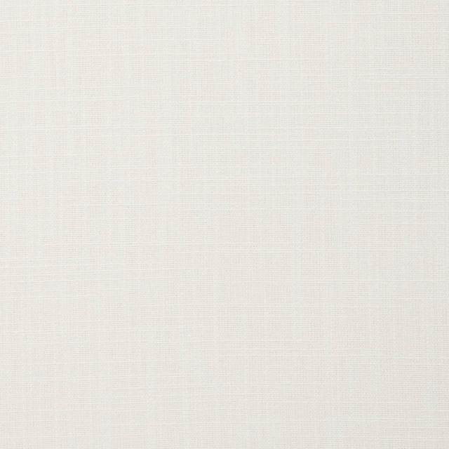 Warm ivory plain woven fabric with a fine, softly textured crosshatch surface