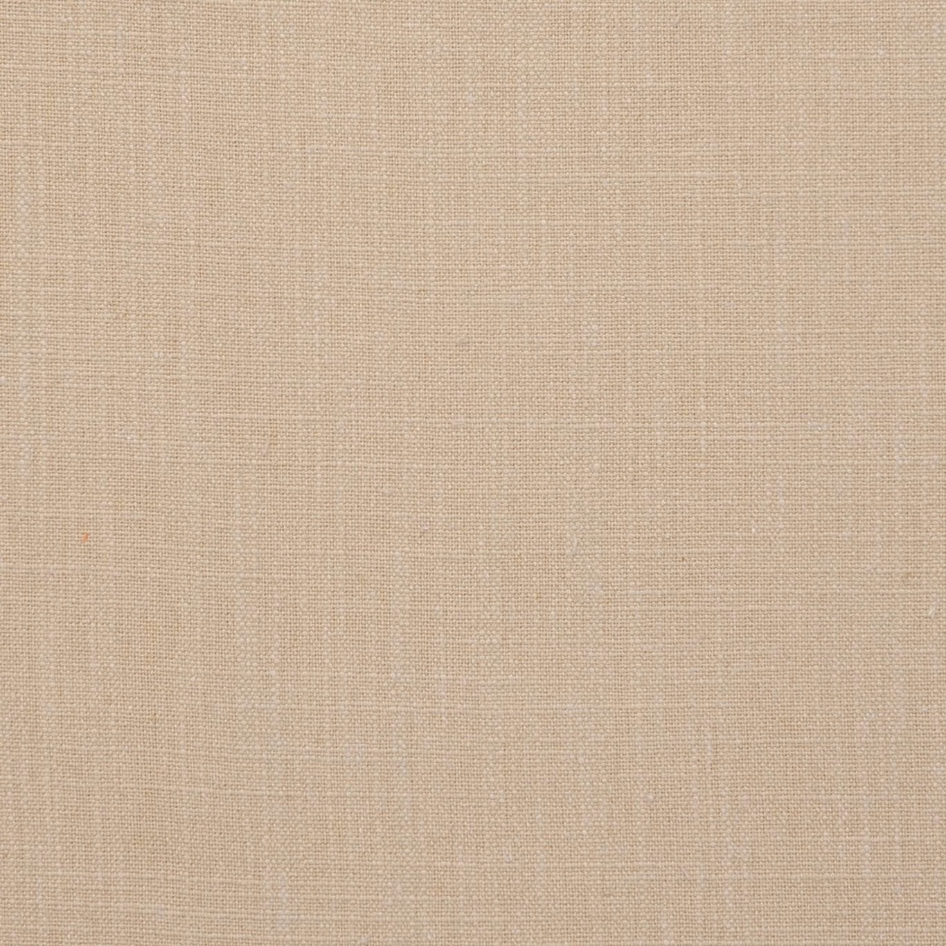 Close-up of warm sand beige fabric with a fine crosshatch woven texture