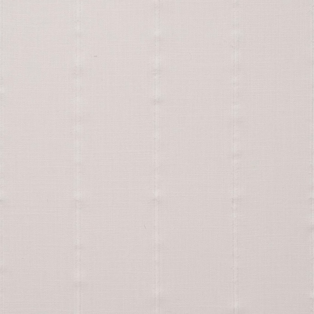 Pale ivory woven fabric with fine vertical striations and subtle tonal texture