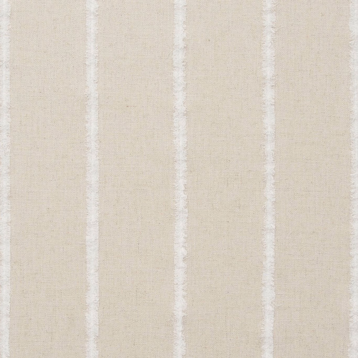 Warm beige woven stripes with softly feathered ivory vertical bands