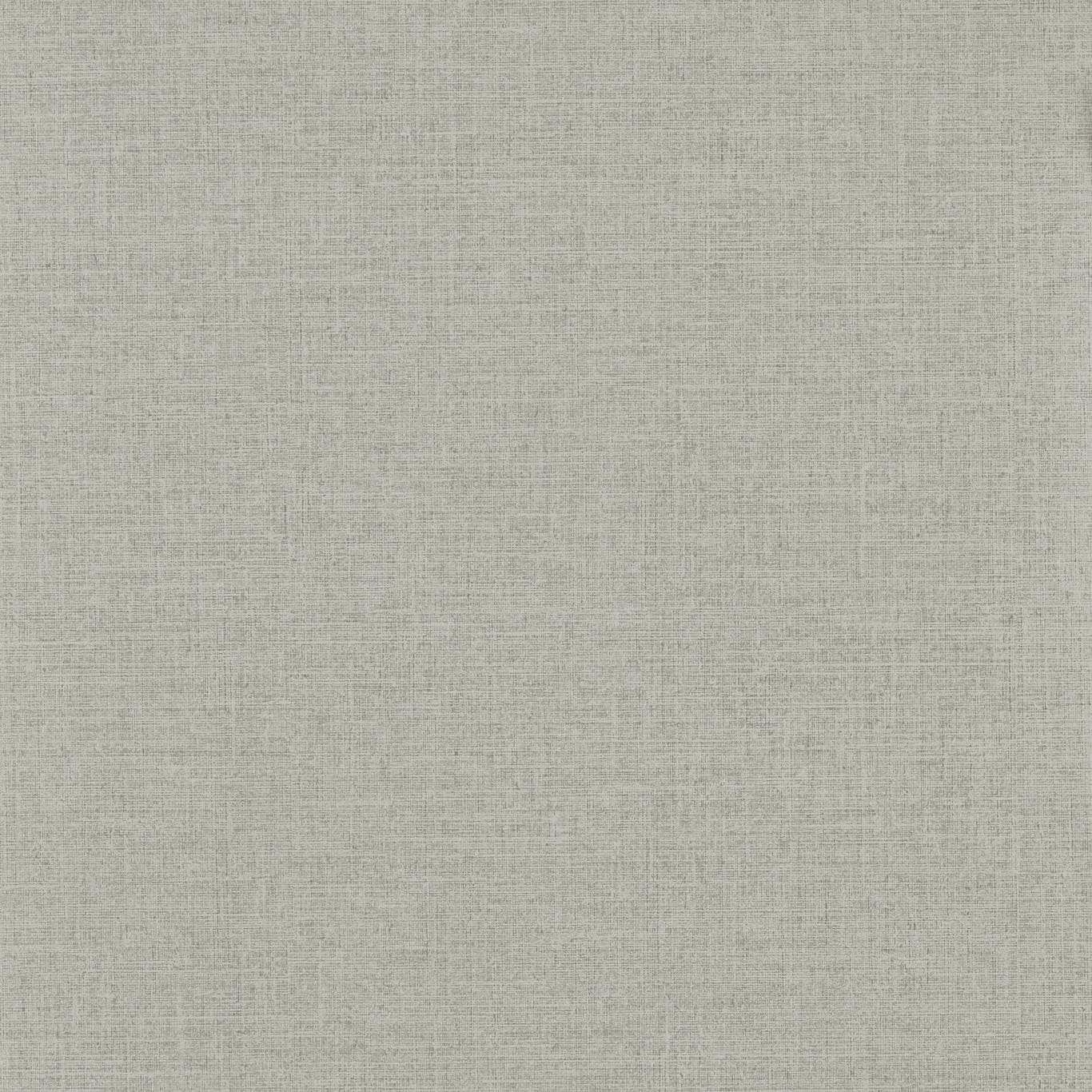 Pale cool dove-grey wallpaper with subtle linen-like crosshatch texture